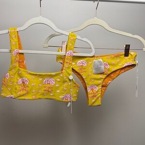 💠NWT CITRINE Reversible Lila Bikini Set (XS)